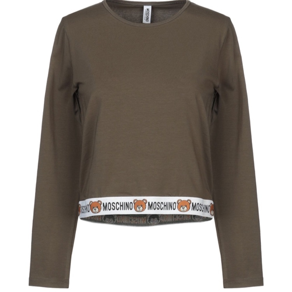 Green Moschino shirt